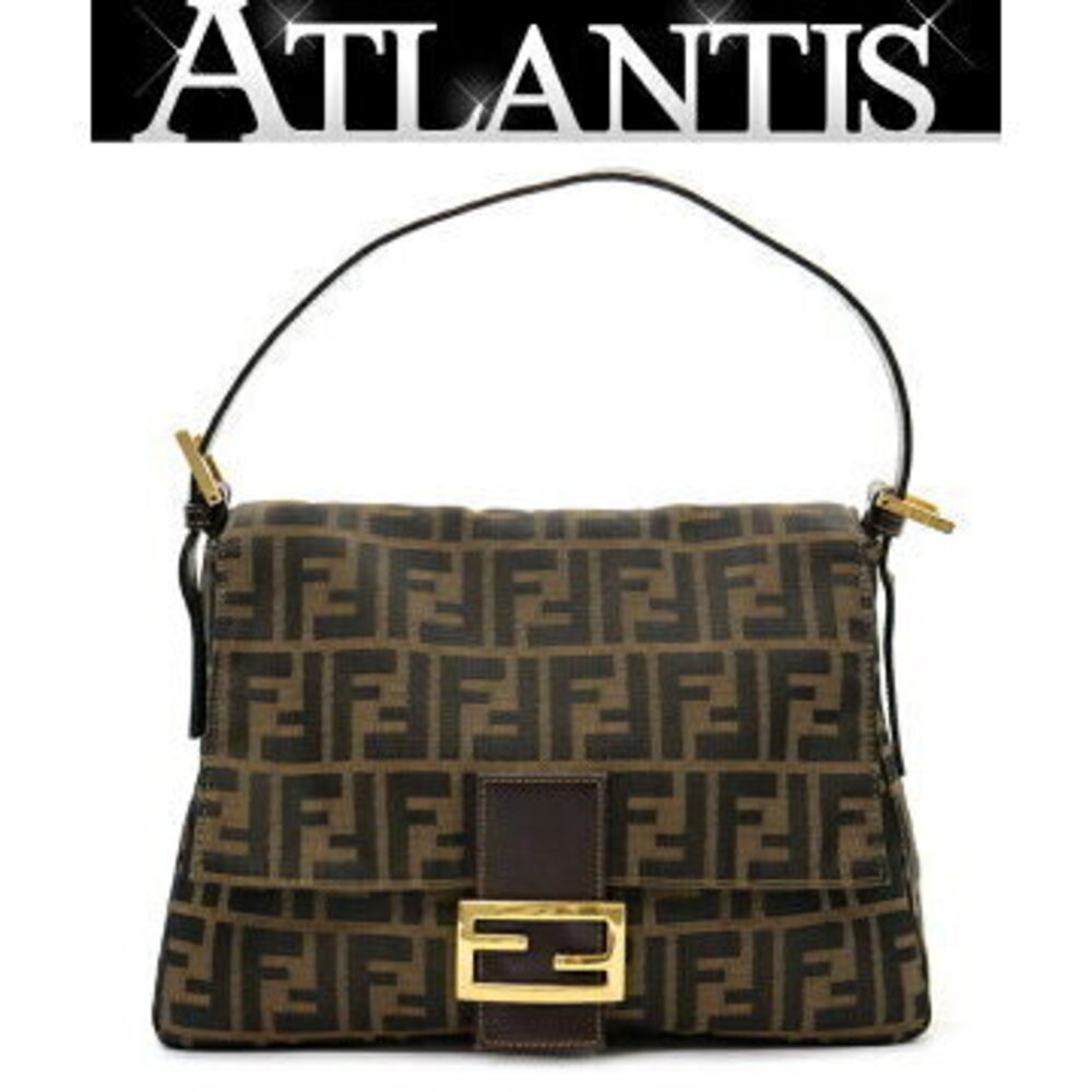 FENDI Mamma Bucket Shoulder Bag Zucca